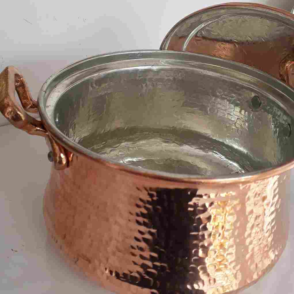 تصویر 1 از قابلمه مسی یزد مناسب پخت انواع غذاهای ایرانی
